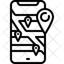Online Map  Icon