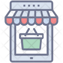 Online Market Online Shop Online Store Icon