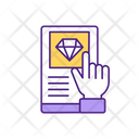 Online Marriage Diamond Dating Diamond Icon