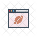 Webpage Browser Sport Icon