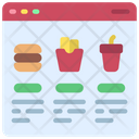 Online Meal Icon