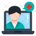 Online Medical Consultation Icon