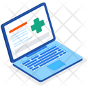 Online Medical Report Icon