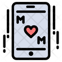 Online Mom Love Icon