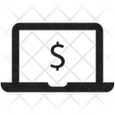 Computer Dollar Money Icon