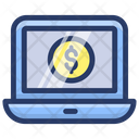 Online Money Online Payment Digital Business Icon