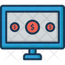 Online Money Dollar Online Payment Icon