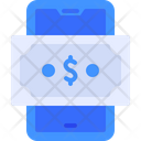 Online Money Smartphone Mobile Banking Icon