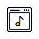 Music Online Webpage Icon