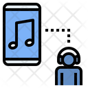 Online Music Streaming Podcast Icon