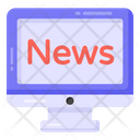 Online News Online Newspaper Online Journal Icon