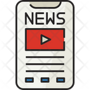 Online News News Technology Icon