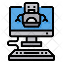 Robot Computer Artificial Intelligence Icon