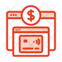 Webpage Redirected Card Payment Icon