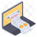 Online Payment Bill Icon