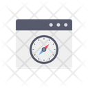 Online Performance Speedometer Online Process Speed Icon