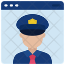 Online Police Icon