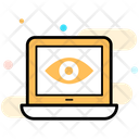 Online Privacy Surveillance Data Protection Icon