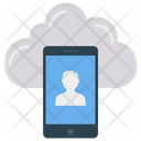 Online Profile Cloud Profile Mobile Profile Icon