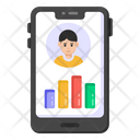 User Profile Online Profile Data Mobile Data Icon
