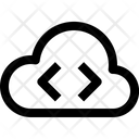 Online Programming Cloud Computing Computer Development Icon