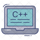 Online Programming Online Coding Online C Plus Programming Icon