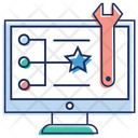 Online Project Management  Icon