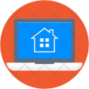 Online Property Laptop Icon
