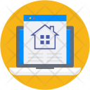 Online Property Laptop Icon