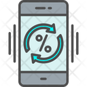 Online Rate Mobile Banking Icon