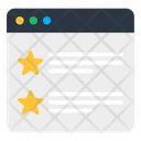 Online Rating Online Reviews Customer Rating Icon