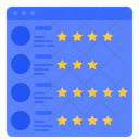 Online Rating Online Review Customer Review Icon