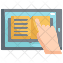 Tablet Online Learning Icon