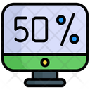 Online Sale Sale Shopping Icon