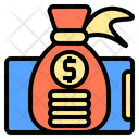 Money Bag Digital Payment Icon