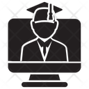 Online Scholar Student Icon