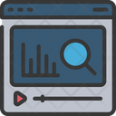 Online Search Analysis Icon