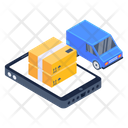 Online Delivery Services Mobile Delivery Services Online Services Icon