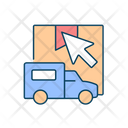 Online Shipping Request Icon