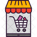 Browser Online Shop Icon