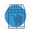 Online Shop Mobile Shop Online Shopping Icon