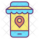 Monline Shop Location Online Shop Location Online Store Location Icon