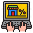 Online Shoping Shop Market Icon