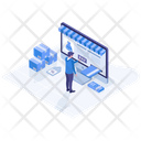 Online Store Online Shopping Eshopping Icon