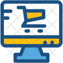 Oncolored Shopping Shop Icon
