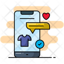 Online Shopping Ecommerce Network Icon