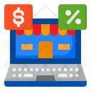 Online Shopping Discount Icon