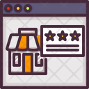 Online Shop Rating Review Icon