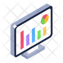 Online Statistics Online Analytics Business Infographics Icon