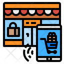 Retail Smart Shop Icon